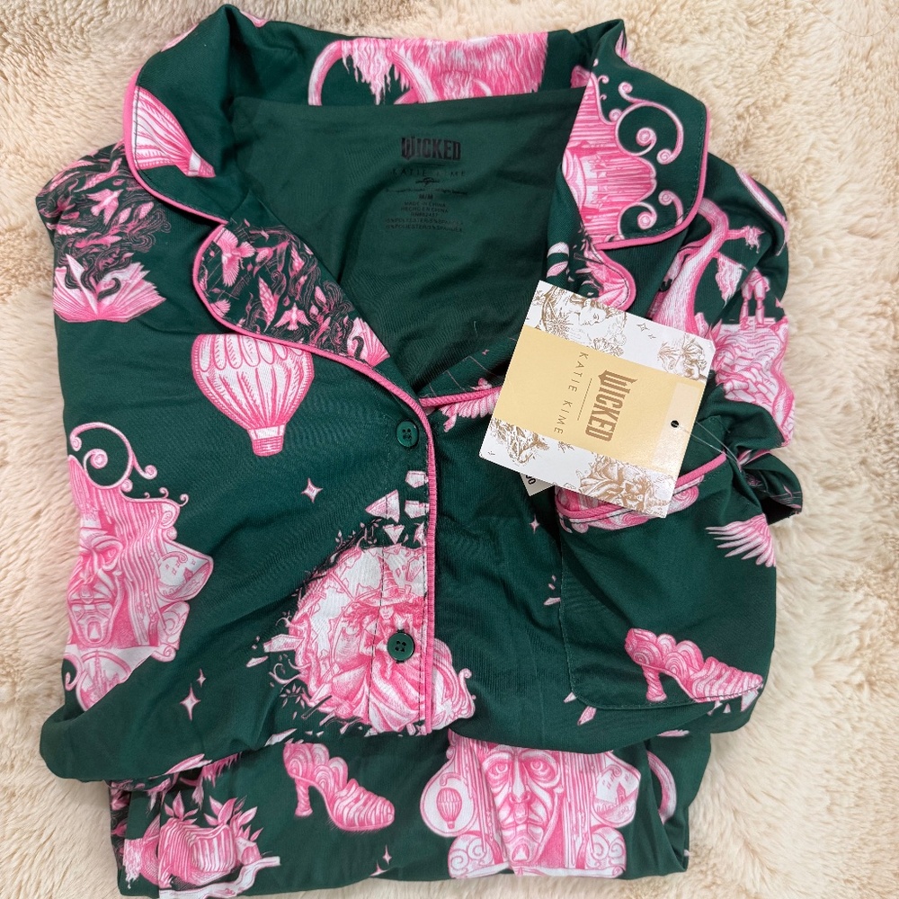 Target x Wicked x Katie Kime 2 piece pajama set  MEDIA